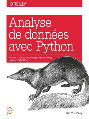 cover image of Analyse de données avec Python--Optimiser la préparation des données avec Pandas, Numpy, Jupyter et IPython-collection O'Reilly